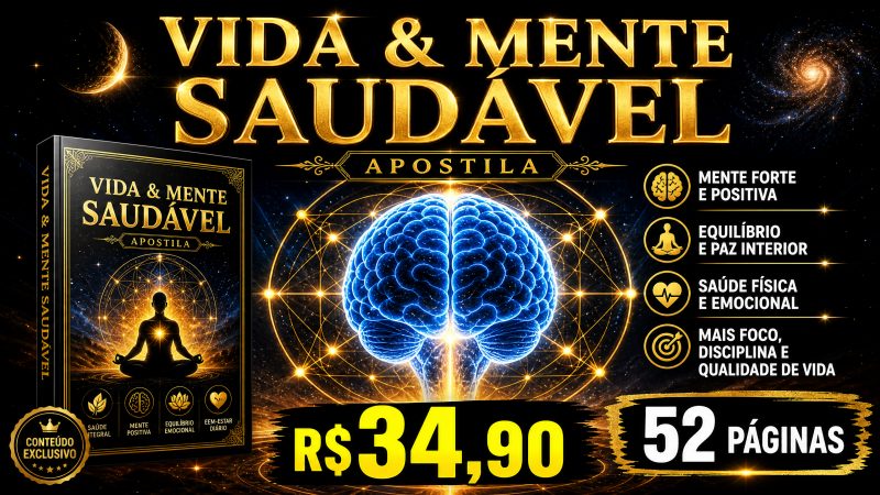 Ebook - Vida & Mente Saudável Transforme Seu Corpo e Mente em um Templo de Saúde