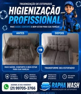 Higienização de Estofados a partir de R$ 150,00 — foto 9