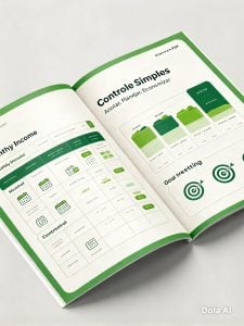 Organizador de Metas e Economia Pessoal Versão Simples — foto 3