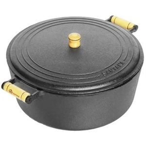 Panela De Ferro Com Alça De Madeira — foto 3