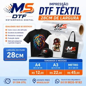 Impressão Dtf Têxtil 28 Cm — foto 3