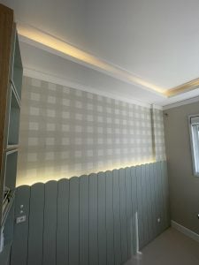 Instalação de papel de parede — foto 3