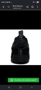 Tênis Masculino Adidas NMD Ferrari Preto — foto 4