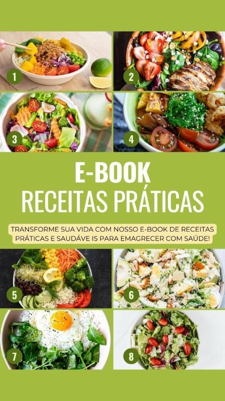 Ebook Receitas Fitness Sem Complicação - 27 Receitas + Cardápio 7 dias!