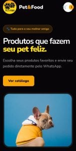 Catálogo digital pet profissional para pedidos via WhatsApp — foto 6