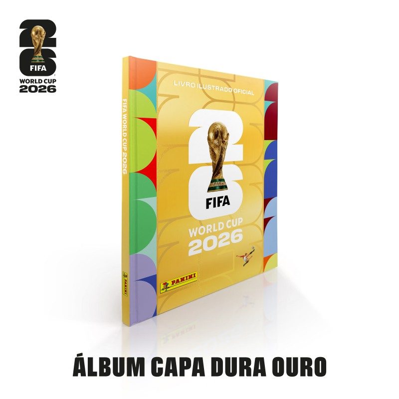 álbum Da Copa Acompanhado De 10 Pct De Figurinhas.
