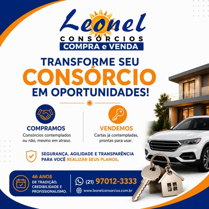 Compramos e vendemos consórcios contemplados ou não