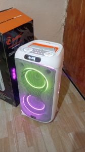 Caixa de som golden pro Branca 100w nova — foto 4