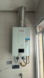 Manutenção de aquecedor a gás — foto 4