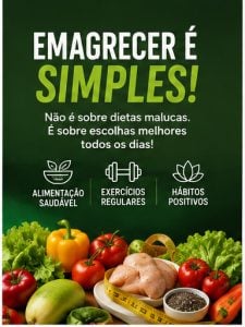 E-book com dicas e receitas para você que quer emagrecer! — foto 8