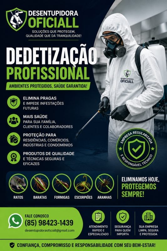 Dedetizadora, Dedetização