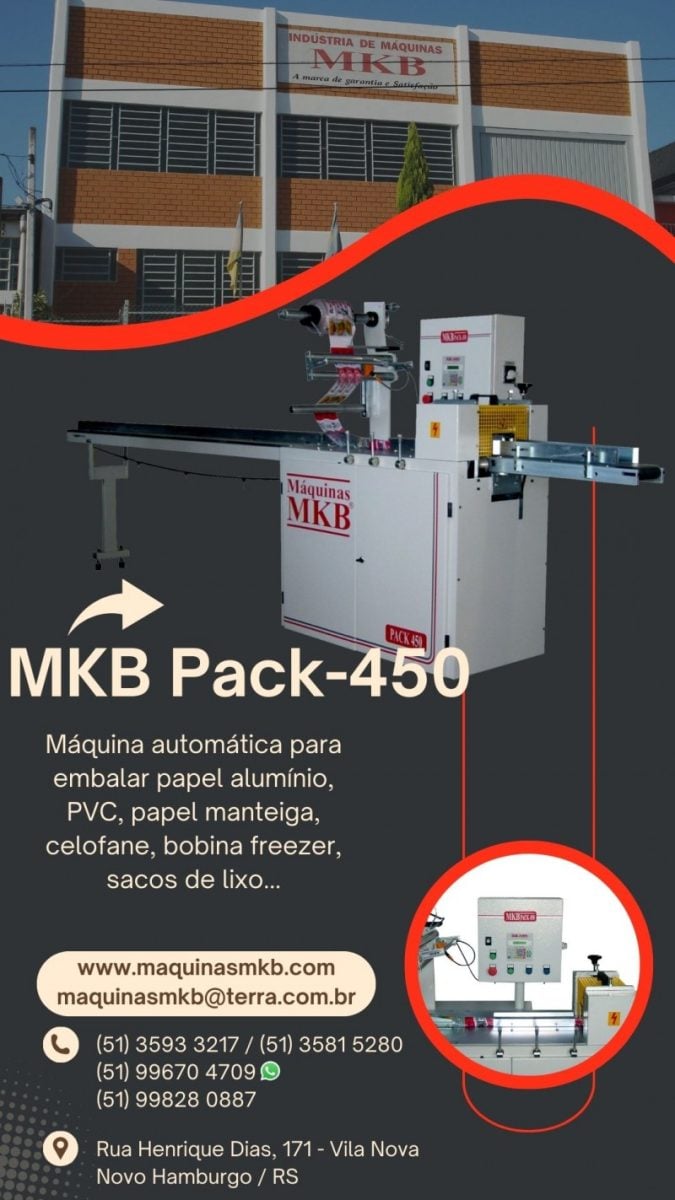 Embaladora Flow Pack MKB Pack-450 — foto 2