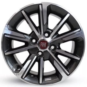 Kit 4 Rodas Aro 14 Fiat Cronos 4x98 Fiat Cronos Uno Uno Fire Palio Mobi Strada Bicos de Br — foto 10