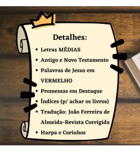 Bíblia Sagrada Evangélica ARC (Almeida Revista e Corrigida) com Harpa Cristã — foto 3