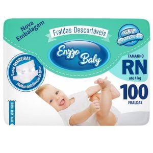 Fraldas descartáveis Enzo baby pacotão — foto 3