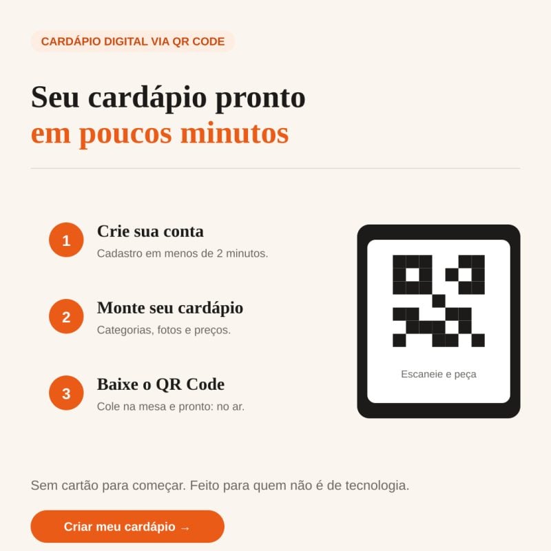 CARDAPIO Pro