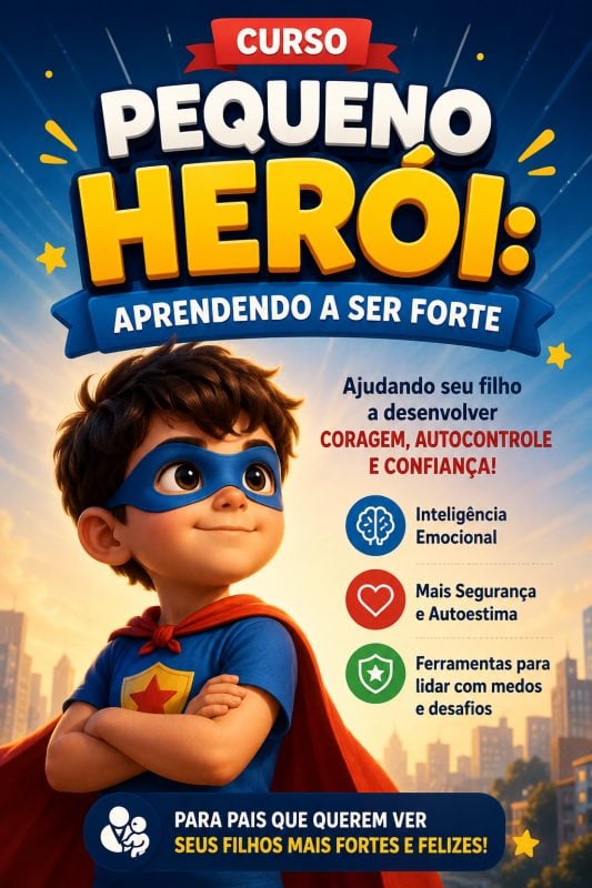 Pequeno Herói: Curso para Ajudar Crianças a Lidar com o Choro