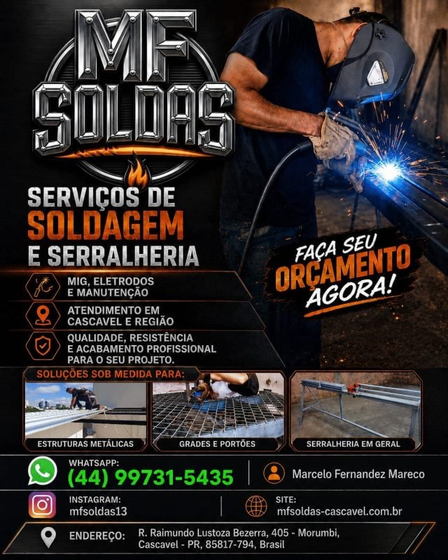 Mf Soldas Metalurgica E Serralheria
