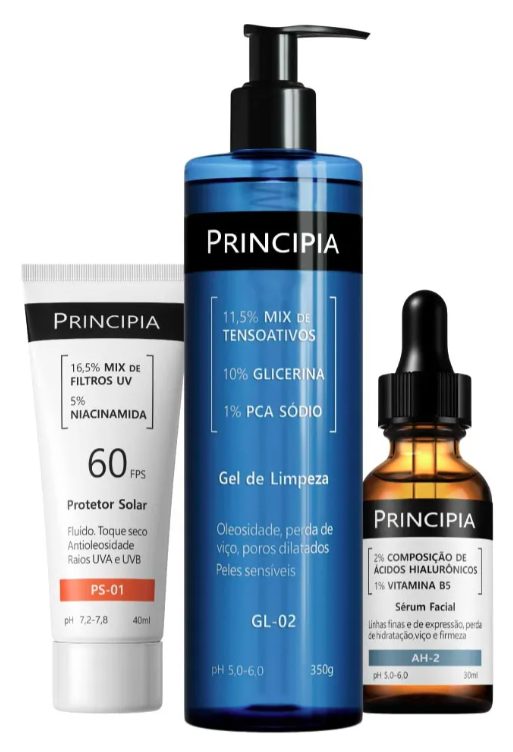 Principia Kit Primeira Rotina C/ Gl-02 + Ah-2 + Ps-01 Fps60 - Entrega todo Brasil