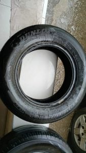 Pneus Dunlop 185/70 R14 , meia vida tenho 4 unidades (330,00) retirada Presidente Kennedy — foto 4