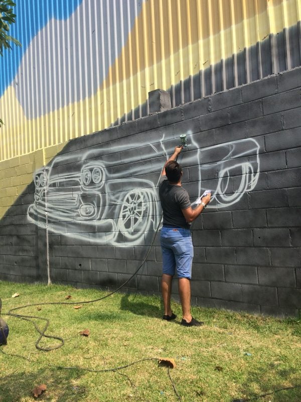 Graffiteiro, Cenógrafo, Letrista