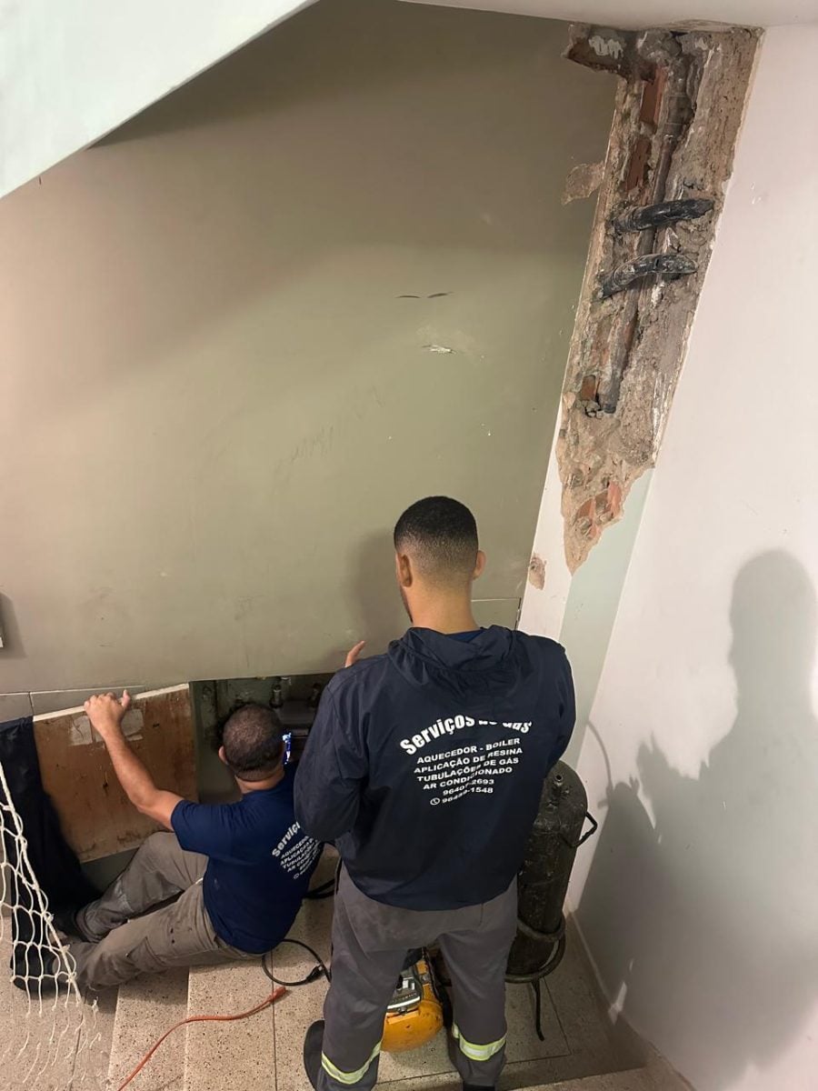 Verificação de Vazamento na Rede de Gás — foto 2