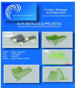 Projetos E Calculos De Estruturas Metalicas — foto 5