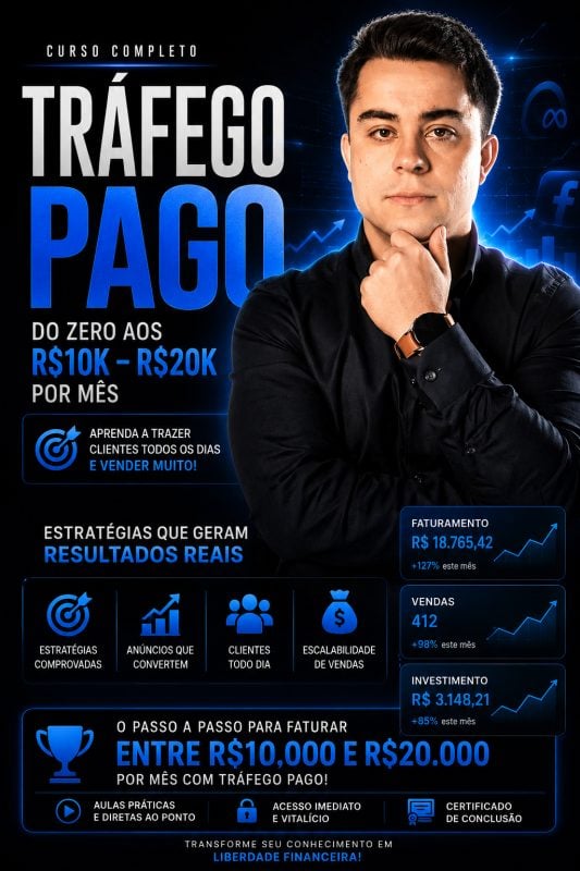Gestor Alta Performance - Curso De Tráfego Pago