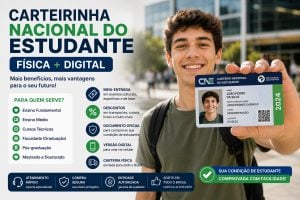 Carteirinha Nacional do Estudante Física + Digital Oficial — foto 3