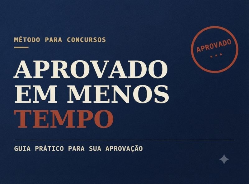 Como Estudar para Concursos: Guia Prático com Cronograma e Técnicas de Revisão