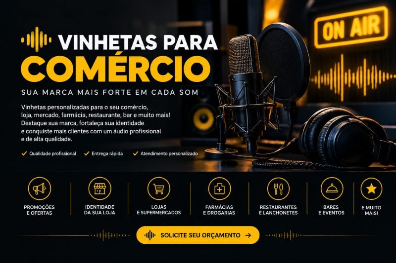 Vinhetas para comercio