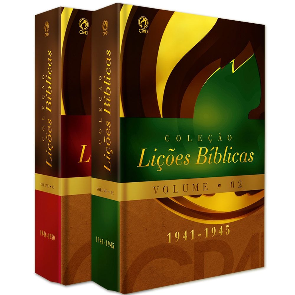 Coleção Completa Em 9 Volumes Lições Bíblicas Cpad 1934-1980 — foto 2