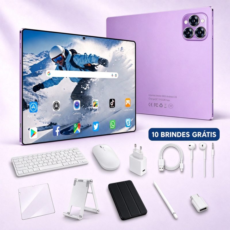 Tablet Pro12 5G Gamer Android 11.6 Polegadas Tela Grande 12GB RAM 512GB Para Jogos Filmes