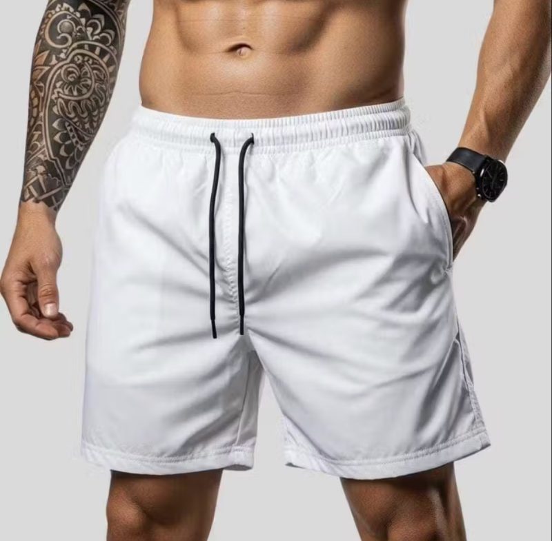 Shorts masculino tactel praia academia treino corrida verão secagem rápida