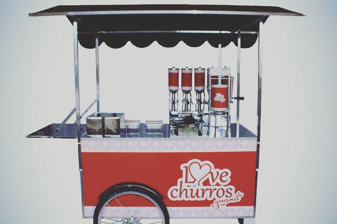Carrinhos de churros gourmet novo com curso de churros modelo Idealmaq — foto 2