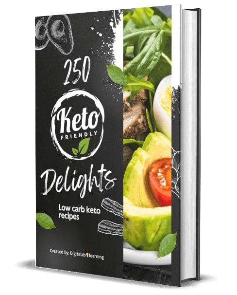50 Delícias Keto: Receitas Cetogênicas Low Carb