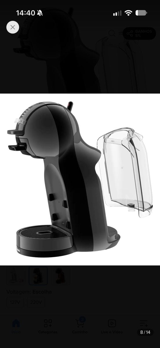 Cafeteira Nestlé Dolce Gusto — foto 2