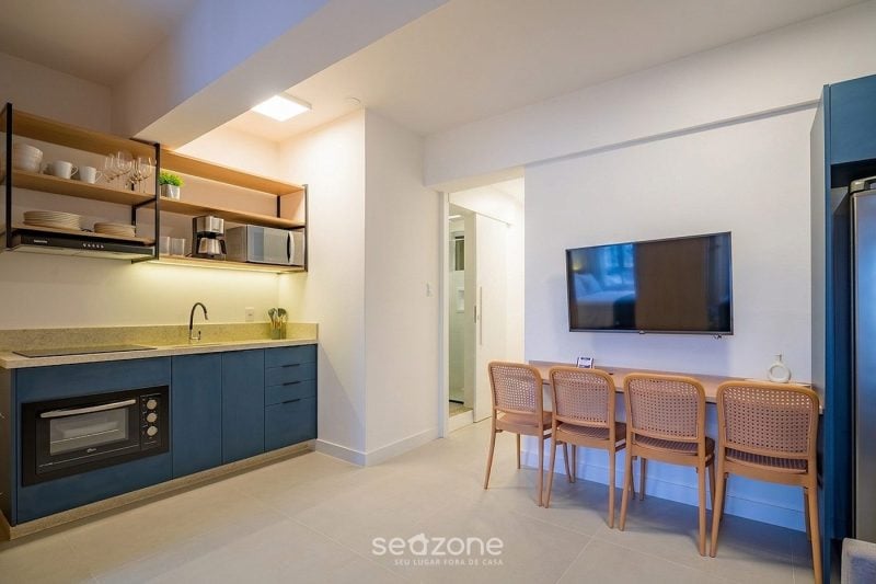 Apartamento 2 quartos mobiliado no Centro de Florianópolis - apto 503