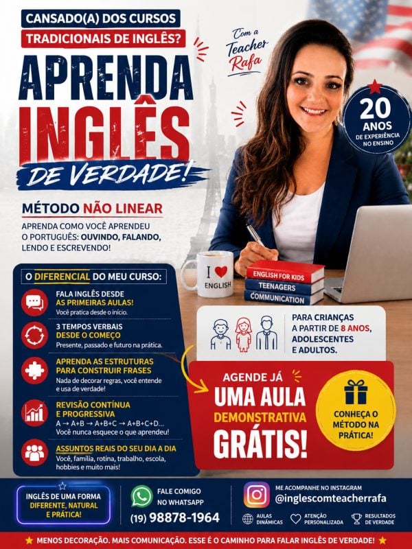Professora de Inglês