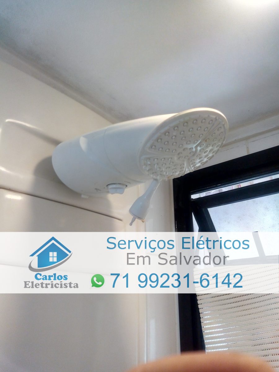 Eletricista em Salvador - Instalação de Chuveiro Elétrico — foto 2