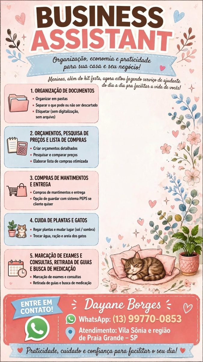 Business Assistant Assistente de Negócios e Serviços do Dia a Dia — foto 2