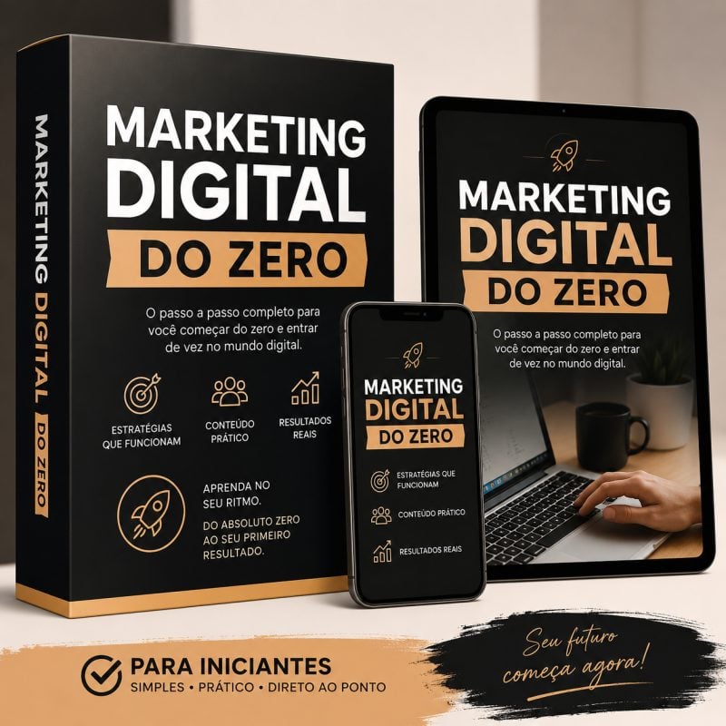 E-book pra você aprender a começar no marketing digital