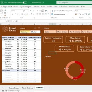 Curso de Excel: Trava quando o chefe pede planilha? PROCV, Dashboard e Macro em 40 aulas — foto 9