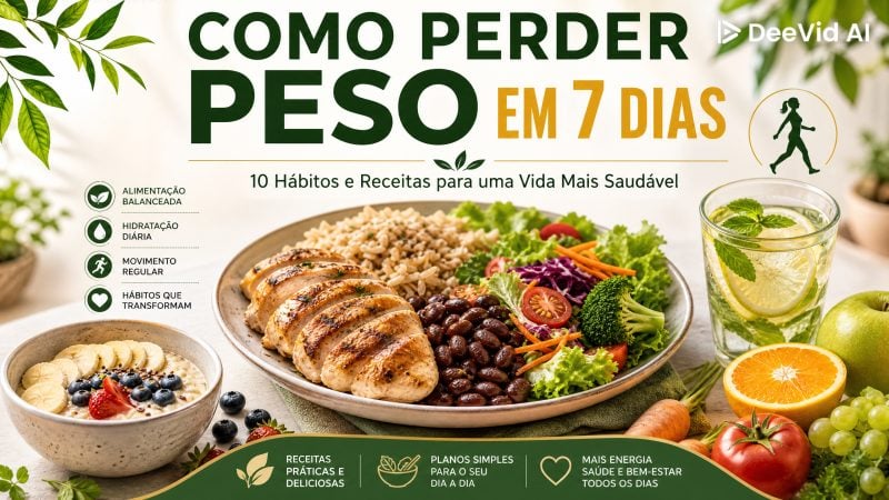 Esse ebook fala sobre dicas de emagrecimento