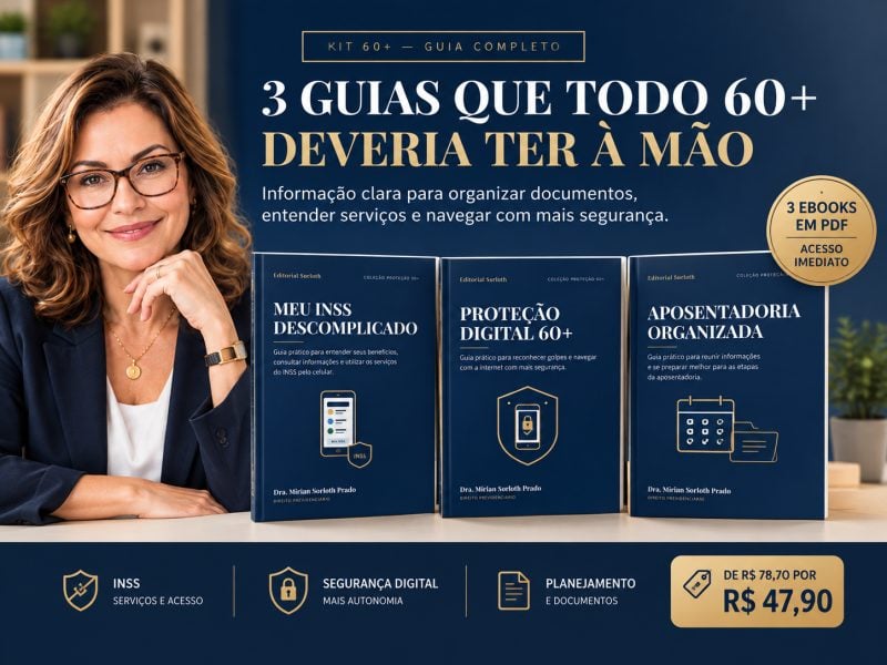 3 guias que todo 60+ deveria ter à mão - Entre em contato 71984206418