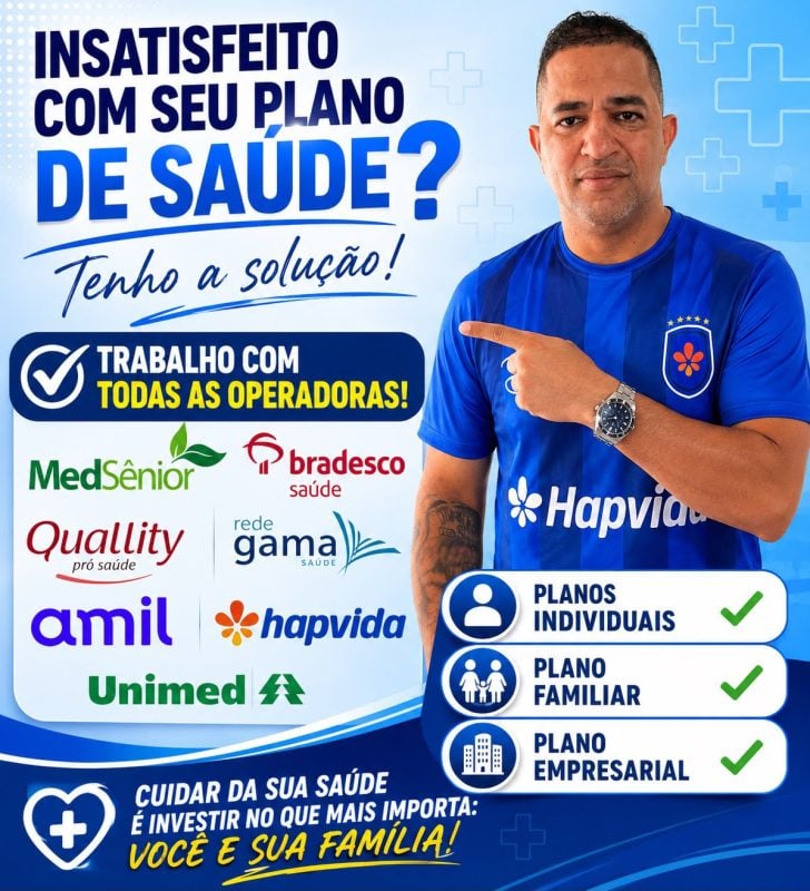 Corretor Hapvida saude Brasilia DF 61 99123-5039 Paulo Geovan