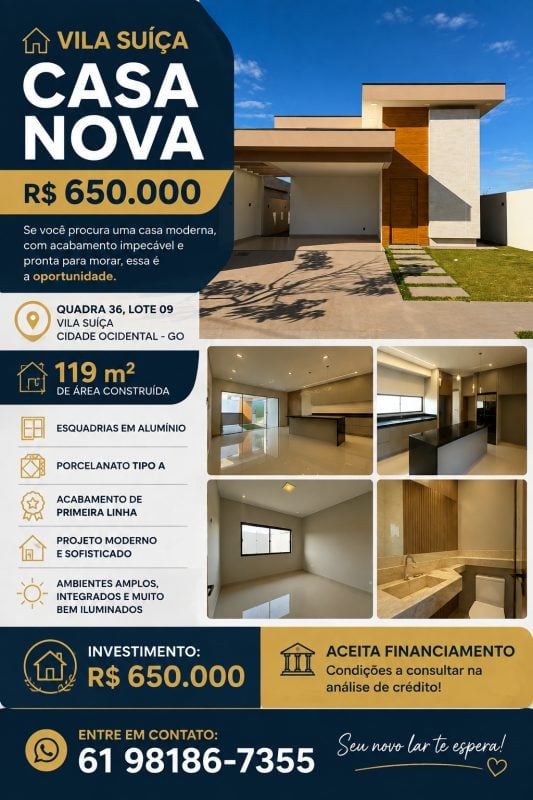 Vila Suiça - Ocidental - Go