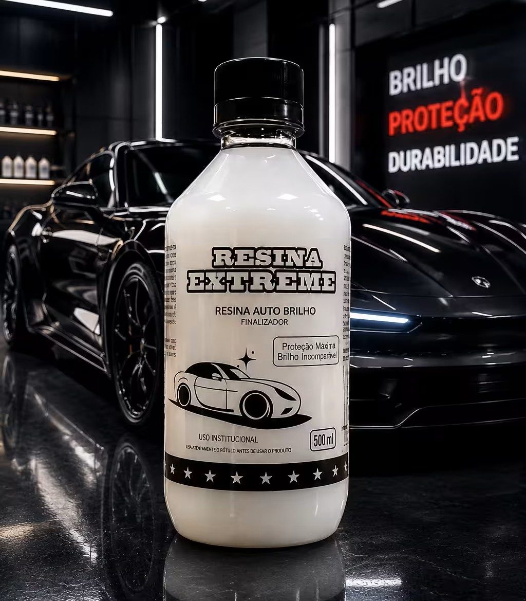 Resina Extreme Brilho Intenso e Proteção para Carro, Moto e Caminhão Pague na Entrega — foto 2