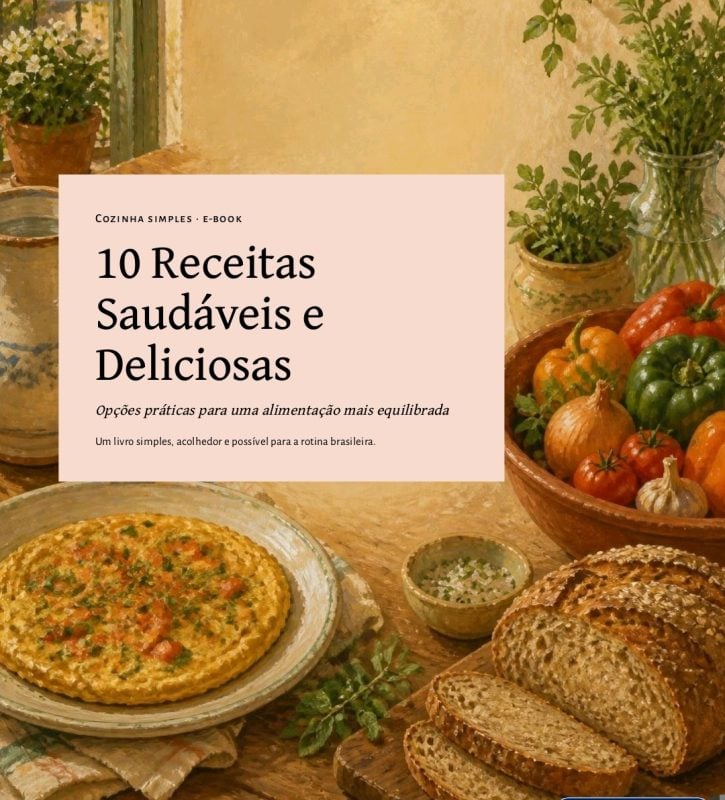 10 receitas saudáveis para emagrecer e melhorar a alimentação rotinaria
