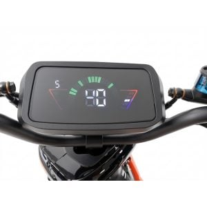 SKYBOARD Bicicleta Elétrica Grande 1000W 60V20Ah LFP 48km Quadro Aço Carbono Freio Duplo D — foto 4